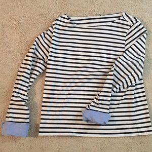 Long sleeved J Crew top